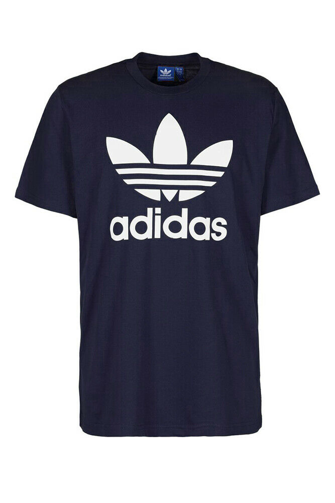 Adidas Men’s Short-Sleeve Trefoil Logo Graphic T-Shirt – Flidbe
