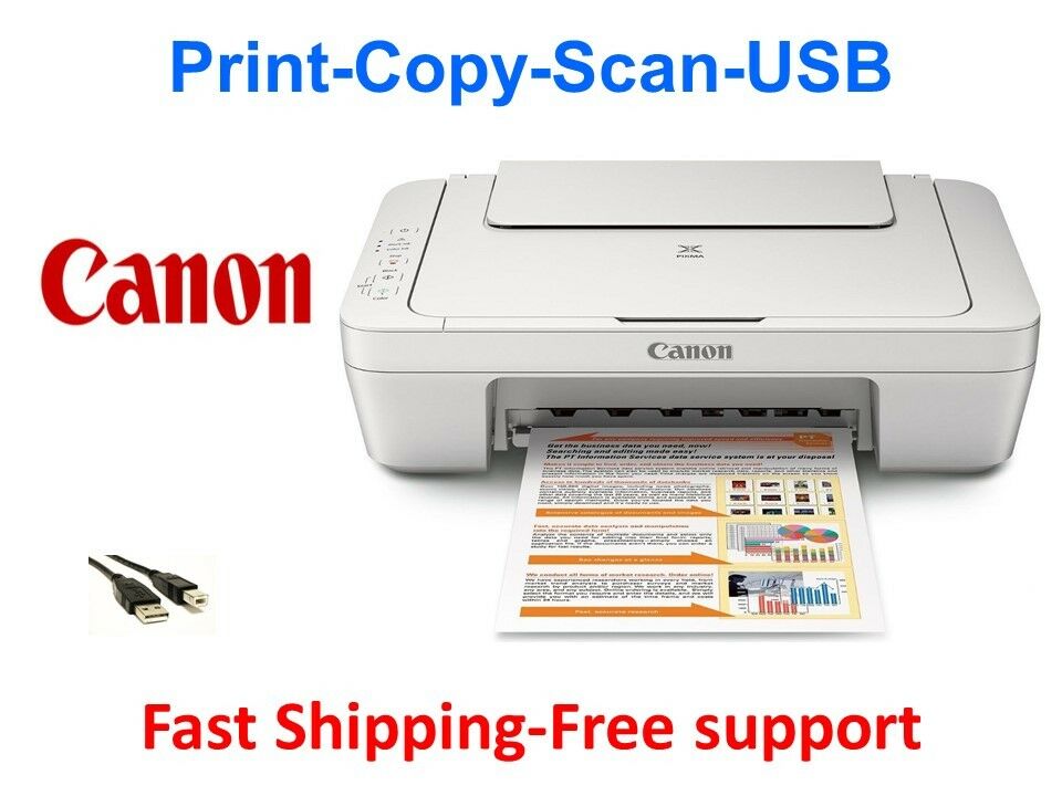 NEW Canon 2522 (3322) All-in-One Printer-Scan-Copy+Free USB-home School/work